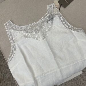 Tommy Bahama white linen